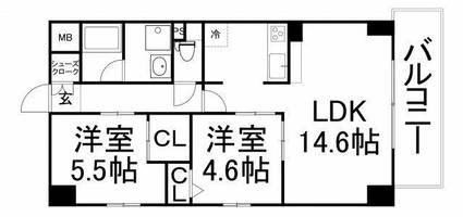 物件の間取り画像