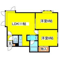 物件の間取り画像