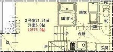 物件の間取り画像