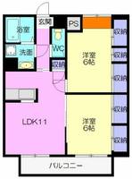 物件の間取り画像