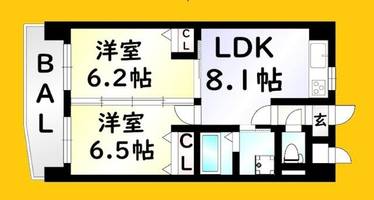 物件の間取り画像