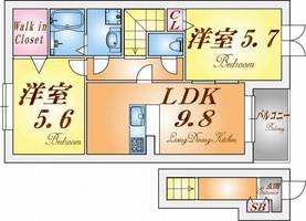 物件の間取り画像