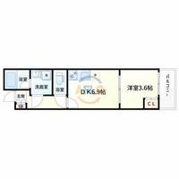 Act塚本5丁目の間取り