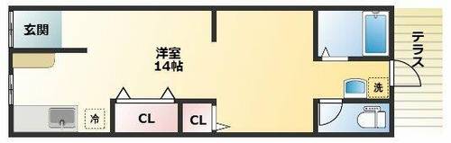 加美東5丁目借家の間取り