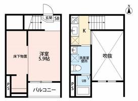 物件の間取り画像