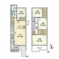 愛知県名古屋市名東区大針2丁目(一戸建)の賃貸物件の間取り