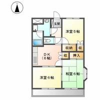 ハーツウィズASAHIの間取り