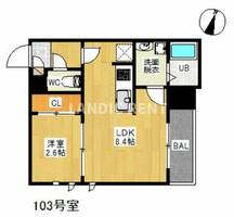 G-smart姪浜の間取り