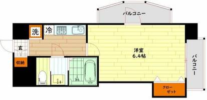 サムティ大阪CITY WESTの間取り