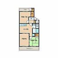 コート鶴里206の間取り