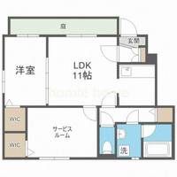 物件の間取り画像