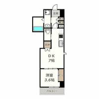 クローバー・ビュー北花田1303の間取り