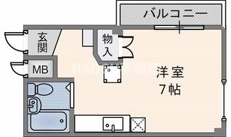 エステート木村103の間取り
