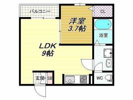 F+style藤井寺西古室の間取り