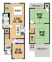 物件の間取り画像