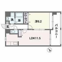 リブル高砂の間取り