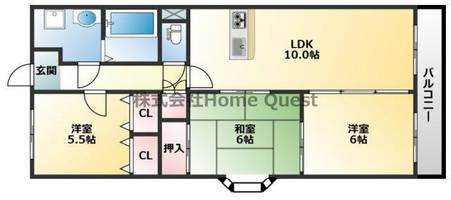 物件の間取り画像