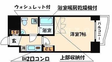 物件の間取り画像