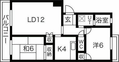 物件の間取り画像