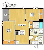 物件の間取り画像