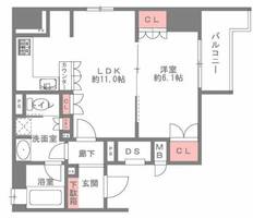 物件の間取り画像