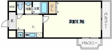 物件の間取り画像