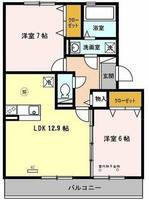 グランドアトリオ神戸西の間取り