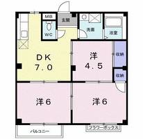 物件の間取り画像