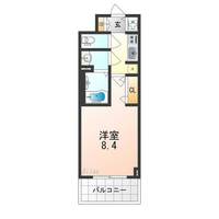 大阪府堺市西区浜寺石津町中1丁(マンション)の賃貸物件の間取り