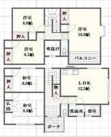 物件の間取り画像