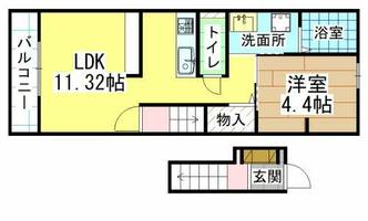 物件の間取り画像