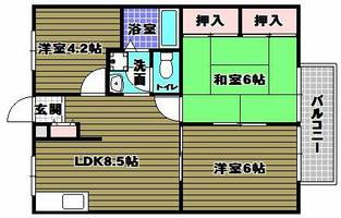 物件の間取り画像