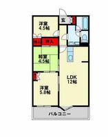 物件の間取り画像