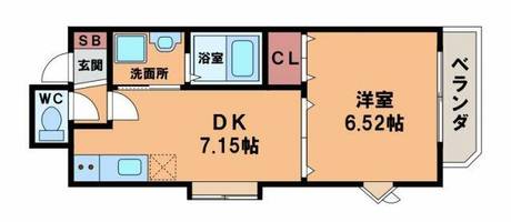 ビーバープレイス松崎の間取り