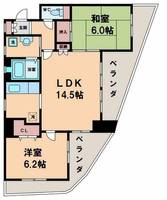 物件の間取り画像