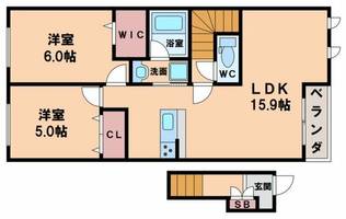 物件の間取り画像