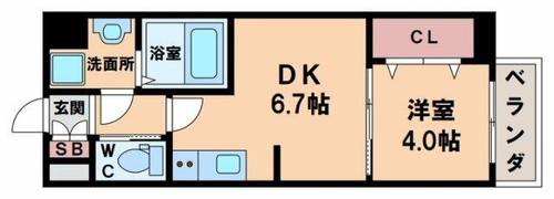 CherryBlossom五条通の間取り