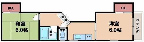 東ハイツの間取り