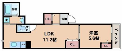物件の間取り画像
