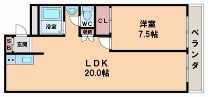 物件の間取り画像