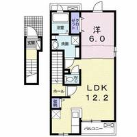 エレガント ハーモニー Ⅲ番館の間取り