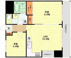 エクセルウィーン塚本の間取り