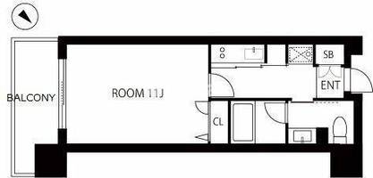 福岡県福岡市東区千早4丁目(マンション)の賃貸物件の間取り