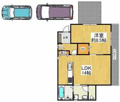 物件の間取り画像