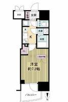 セレニテ本町東リアンの間取り