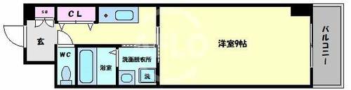 アリビオ夕陽丘の間取り