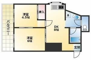 ローズハイツの間取り