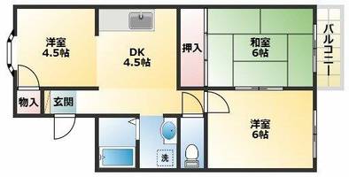 物件の間取り画像