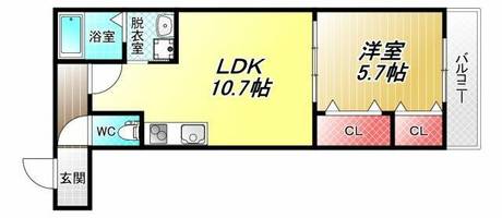 物件の間取り画像