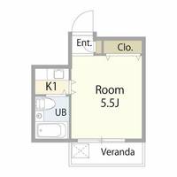 サンパレス21東灘Ⅲ101の間取り